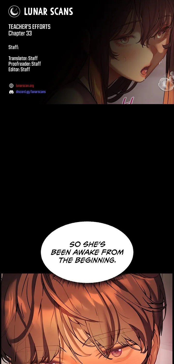 Teacher’s Efforts - Chapter 33 - Page 1