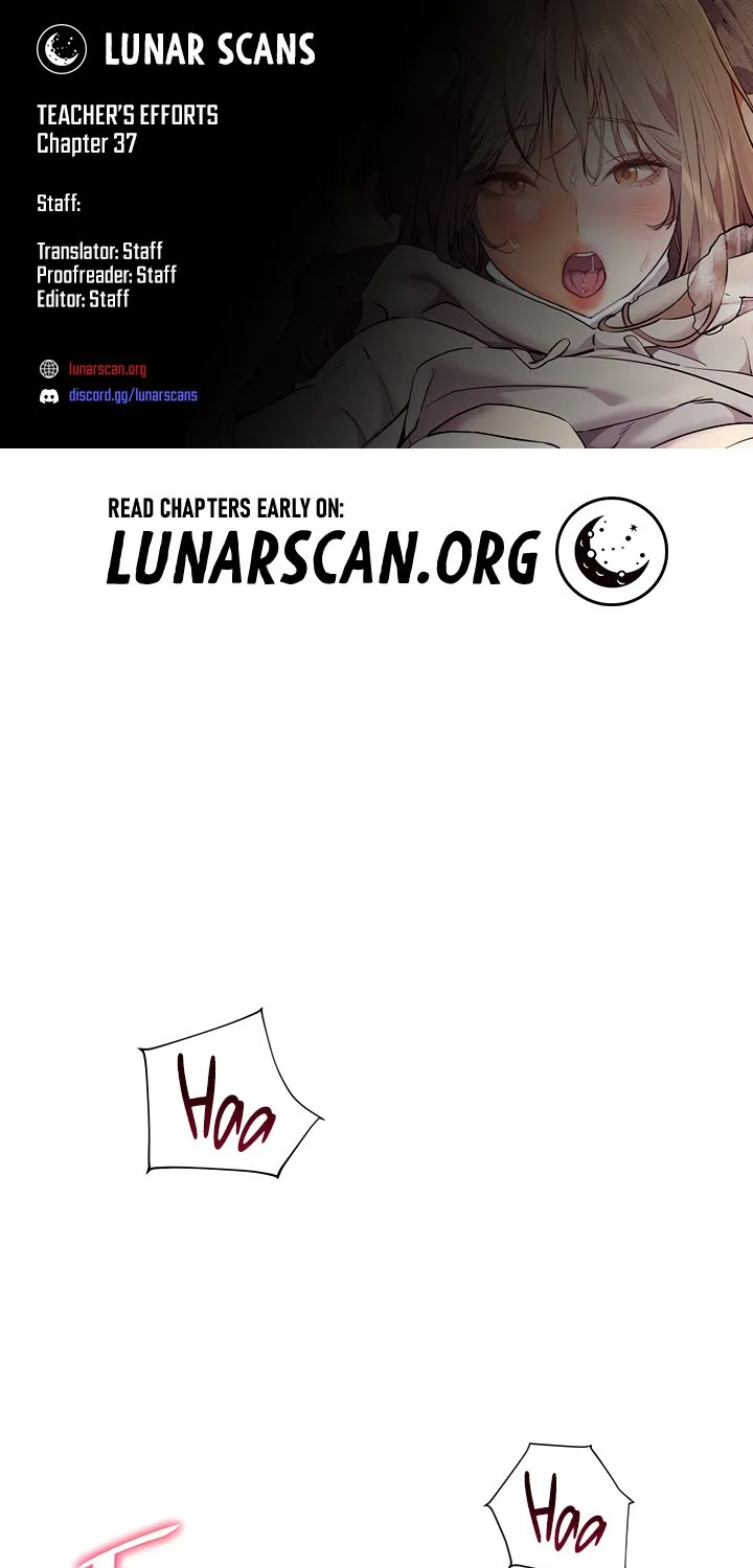 Teacher’s Efforts - Chapter 37 - Page 1