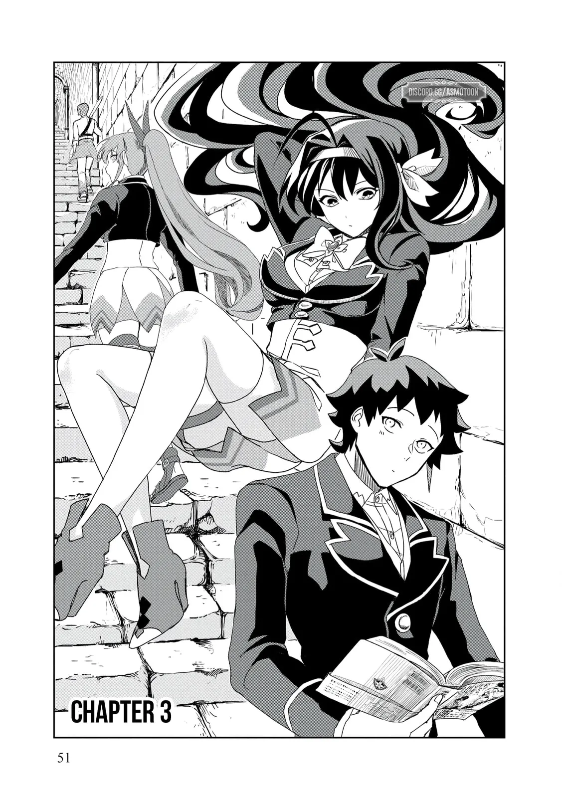 Dungeon Gakuen no Teihen ni Tensei Shita kedo, Naze ka Ore ni wa Kouryaku Hon ga Aru - Chapter 3 - Page 1