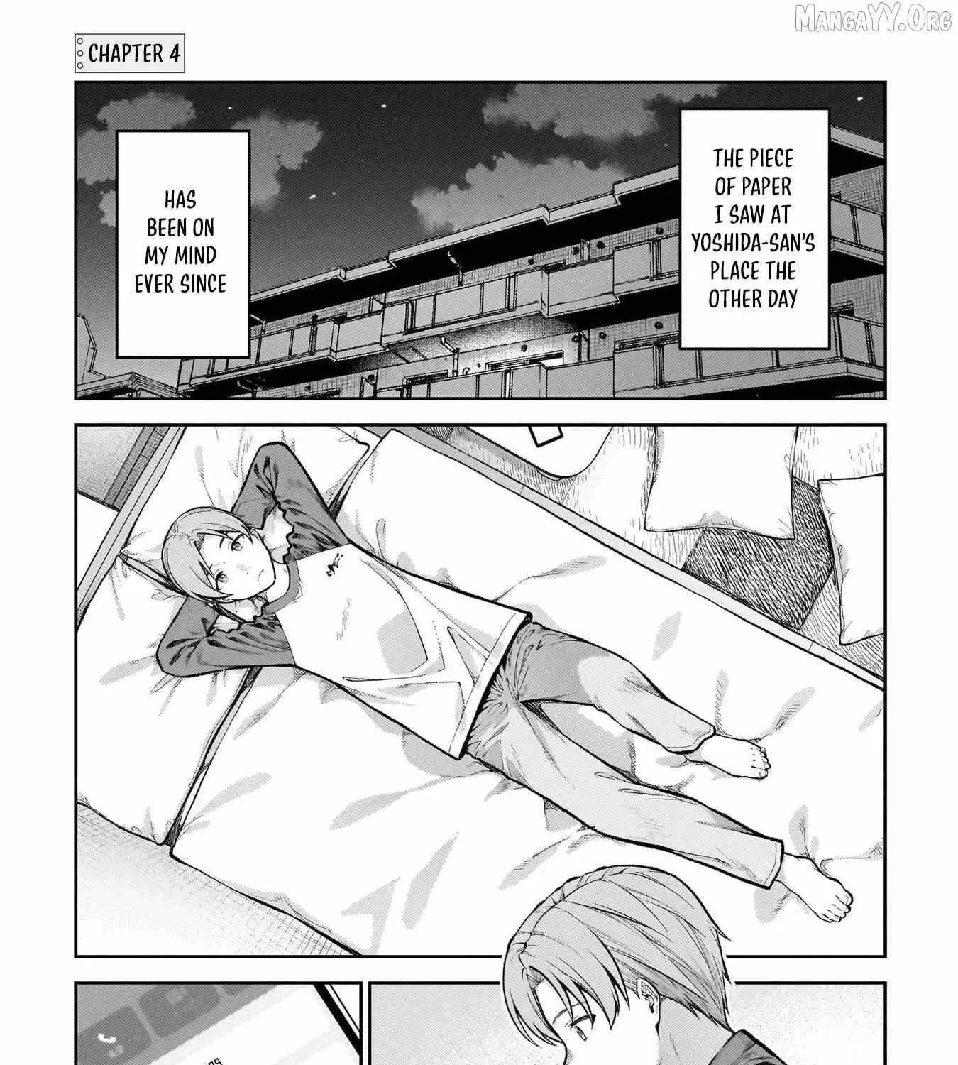 Wakaranai desu Yoshida-san - Chapter 4 - Page 1