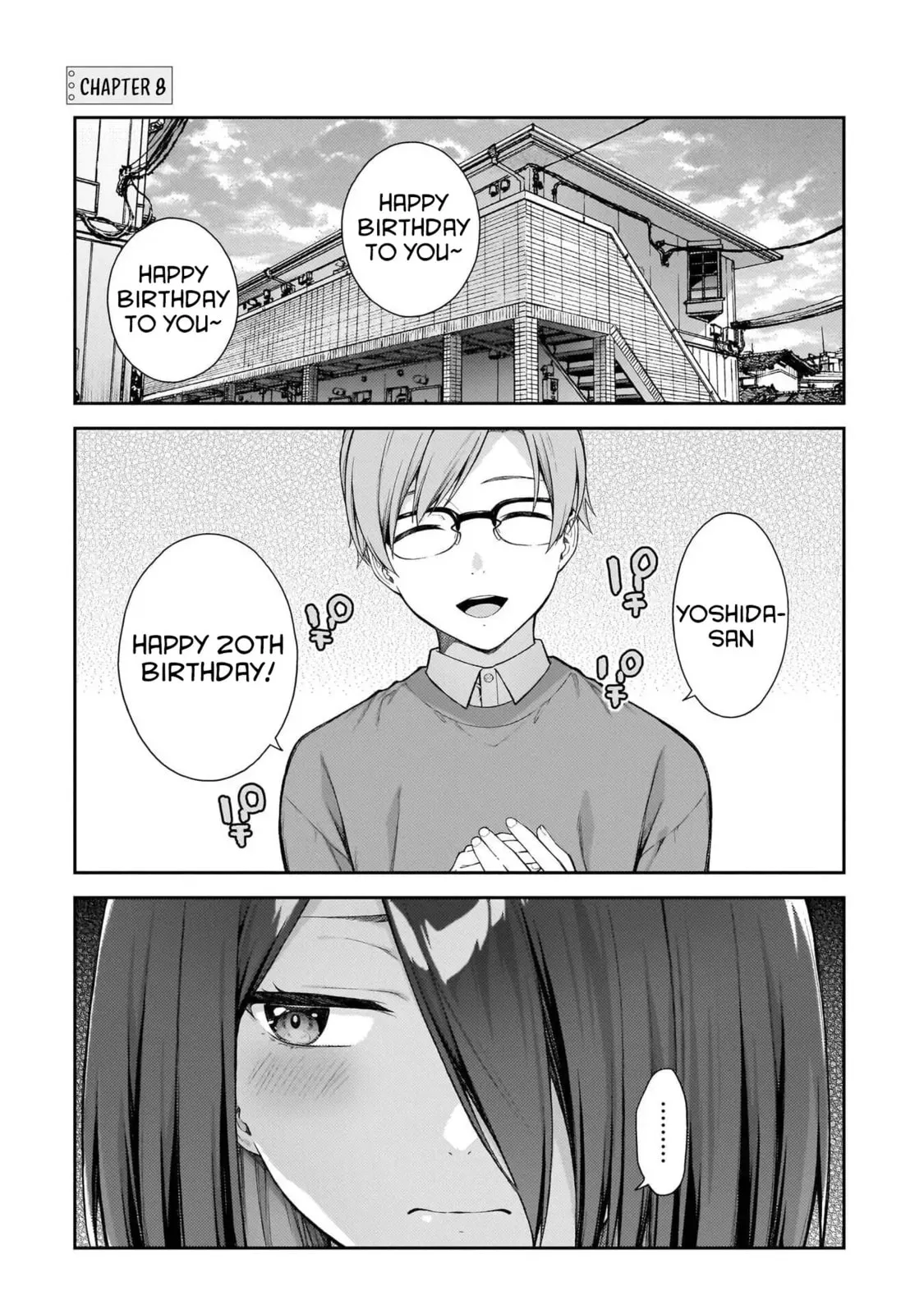 Wakaranai desu Yoshida-san - Chapter 8 - Page 1