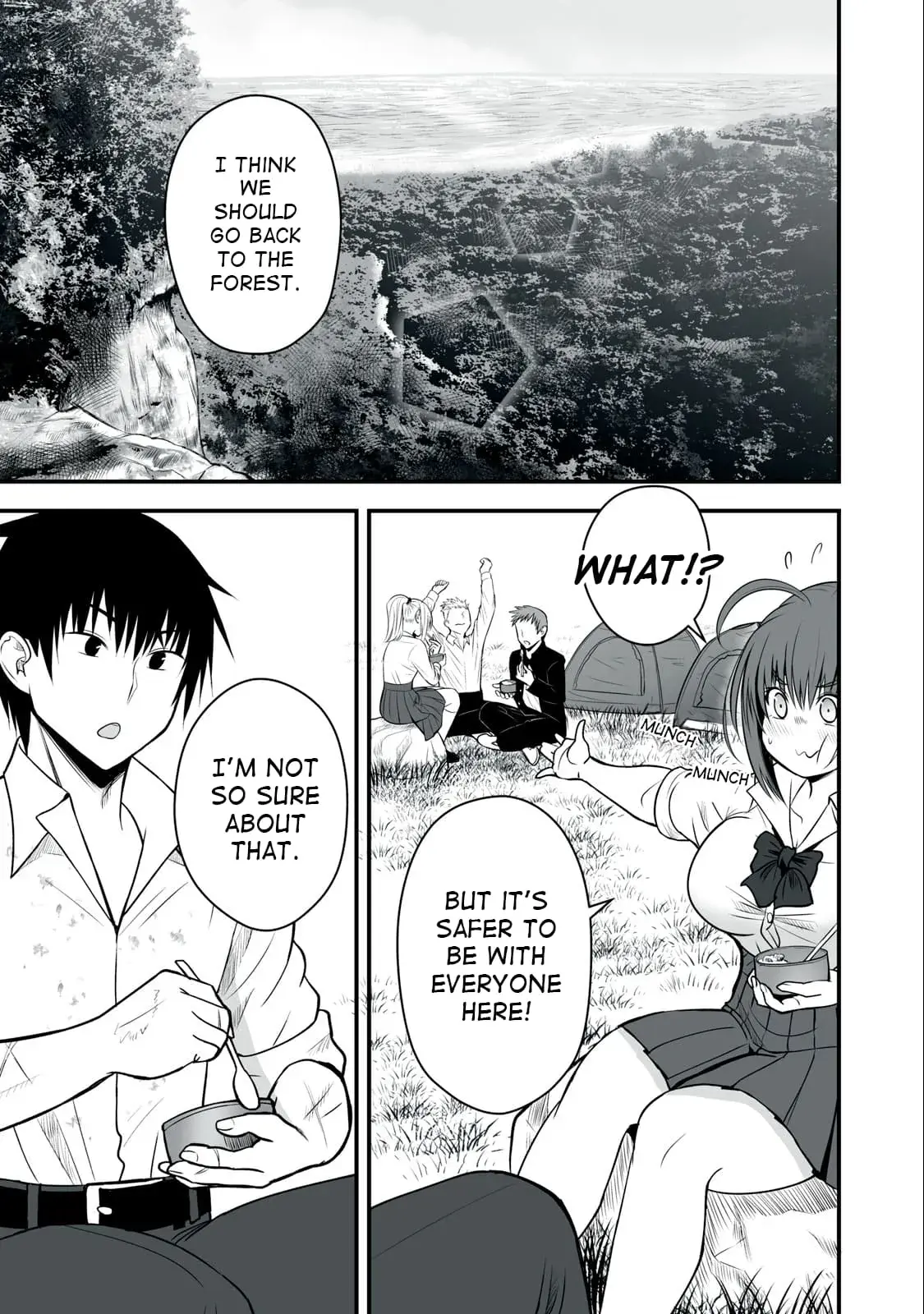 Isekai Rakuraku Survival ~Seizon Skill Kyousha no Ore ga Bishoujo Yonin to Class Mujintou Seikatsu~ - Chapter 5 - Page 1
