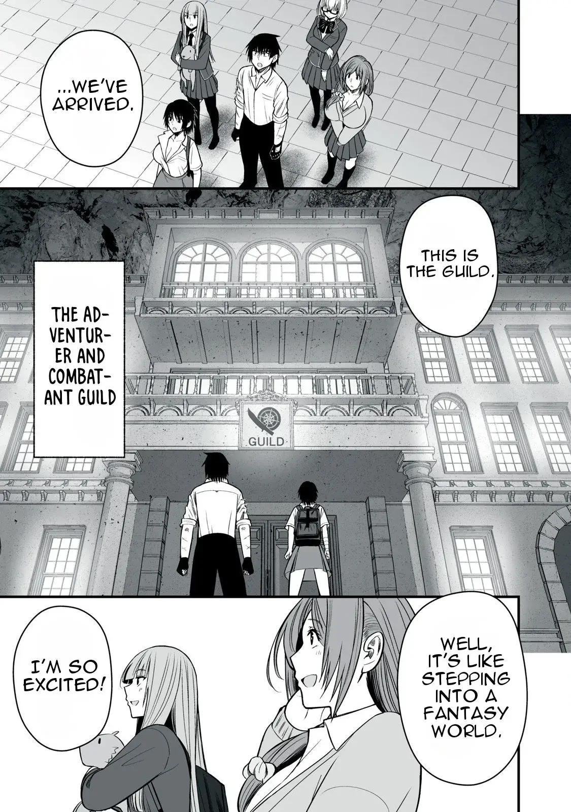 Isekai Rakuraku Survival ~Seizon Skill Kyousha no Ore ga Bishoujo Yonin to Class Mujintou Seikatsu~ - Chapter 48.2 - Page 1