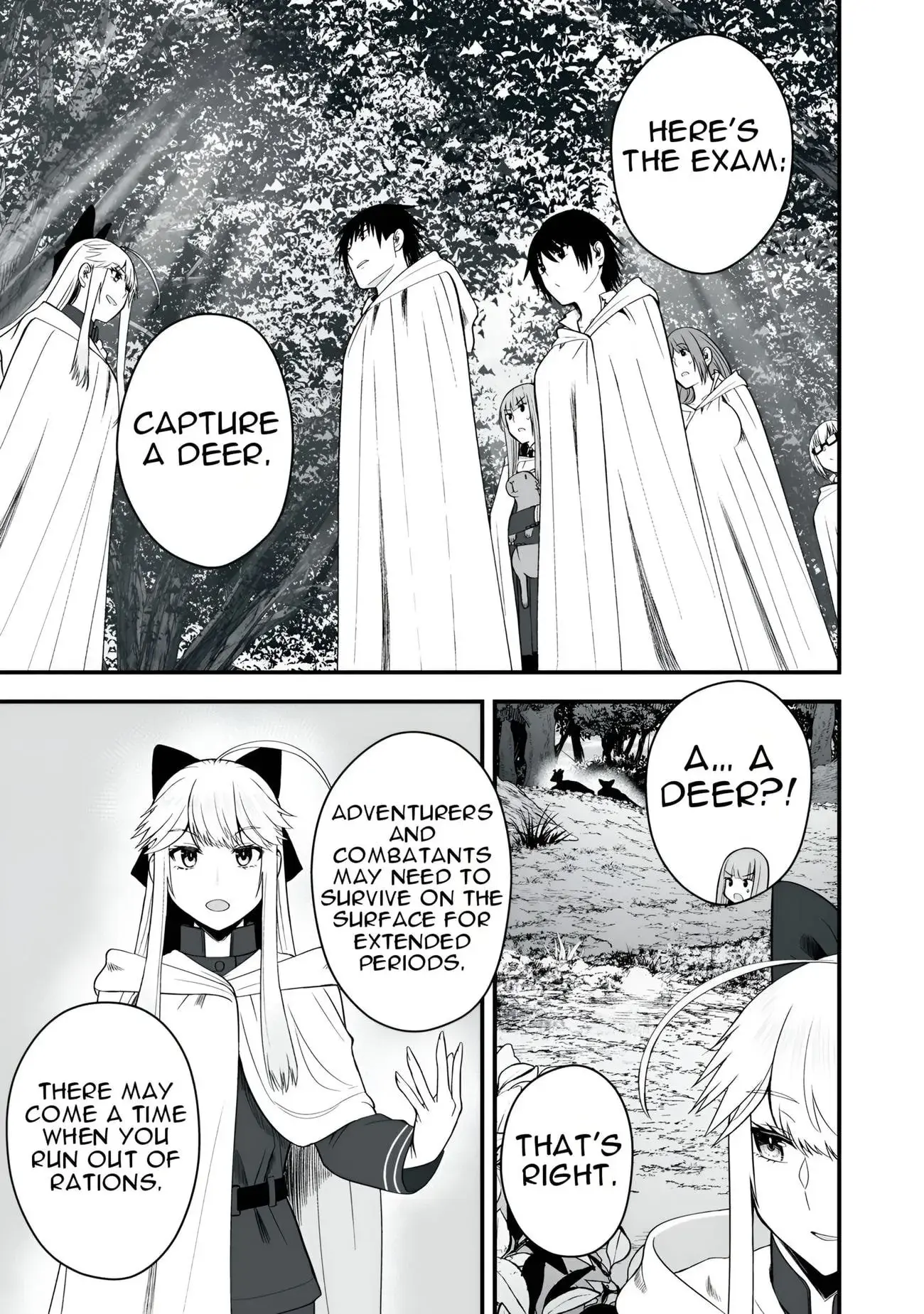 Isekai Rakuraku Survival ~Seizon Skill Kyousha no Ore ga Bishoujo Yonin to Class Mujintou Seikatsu~ - Chapter 52.1 - Page 1