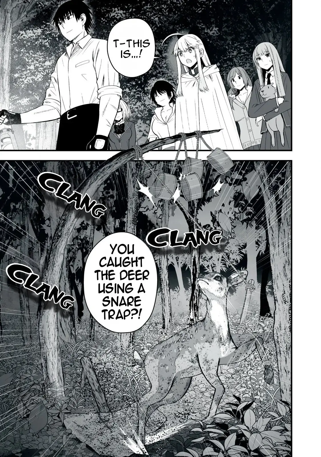 Isekai Rakuraku Survival ~Seizon Skill Kyousha no Ore ga Bishoujo Yonin to Class Mujintou Seikatsu~ - Chapter 52.2 - Page 1